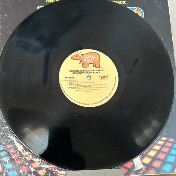 Original 1977 Saturday Night Fever Movie Soundtrack Vinyl - Picture 11 of 13
